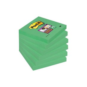 Post-it SS notes 76x76 Asparges grn 6 stk.